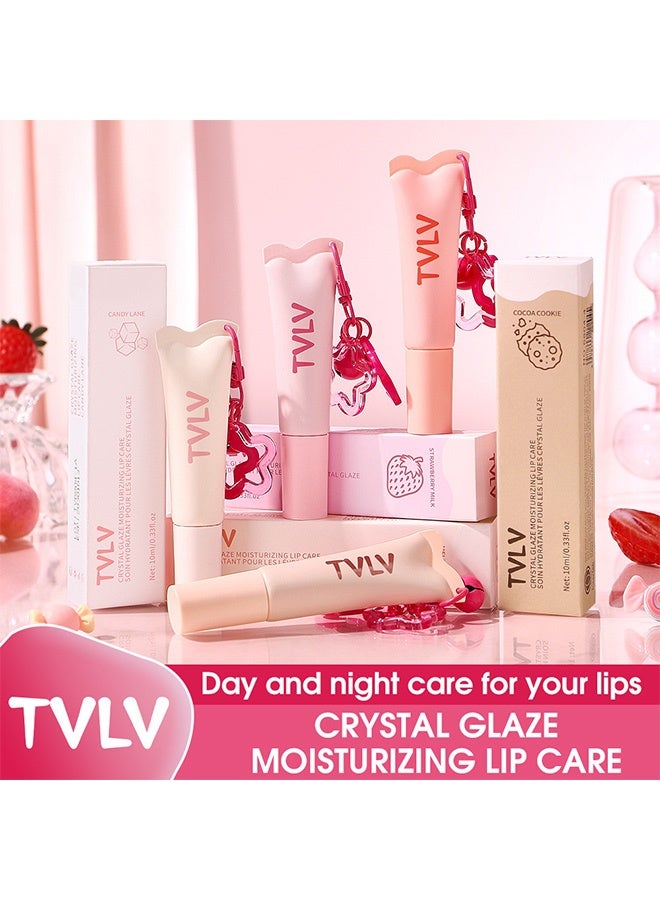TVLV Winter and Autumn Moisturizing Anti-Dry Cracking Lip Balm Waterproof and Non-Color-Transfer Lipstick Moisturizing, Illuminating, Highlighting Lip Gloss 01# CANDY LANE - Image 4